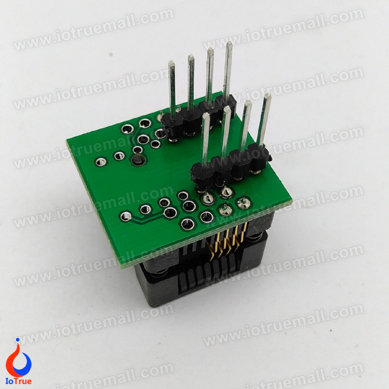 SOIC8 SOP-8 200mil Pogo Pin Gilded Spring Probe Adapter For Programmers - F1 Type